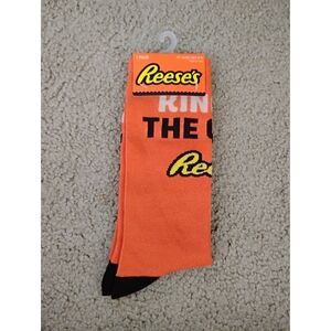 Reese's Peanut Butter Cup Crew Socks - "King The Cup" Edition